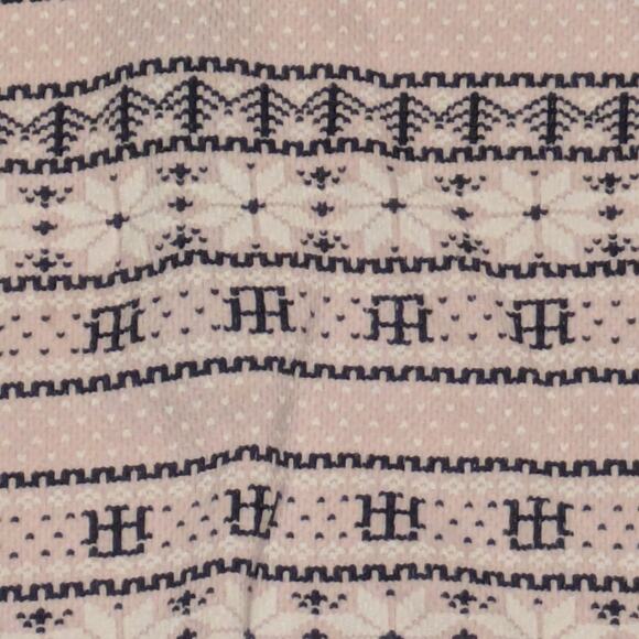 Tommy Hilfiger Women's Large Pajamas Thermal Pink Black 2 Piece Pjs Sleepwear - Picture 9 of 9